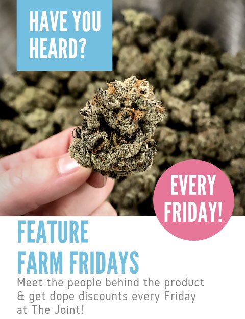 TheJoint_staff's tweet photo. 3/22/19 | Feature Friday @treedomproducts + Koala Cannabis https://t.co/wMHoP8vO5c