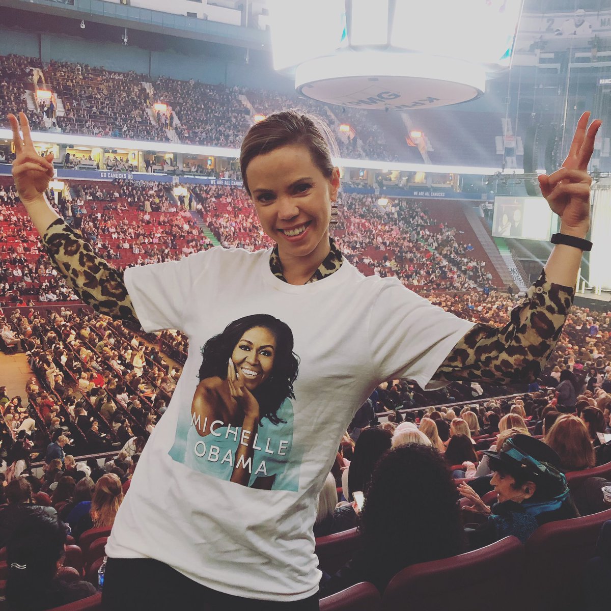 Michelle, you are my Beyoncé! #IAmBecoming
