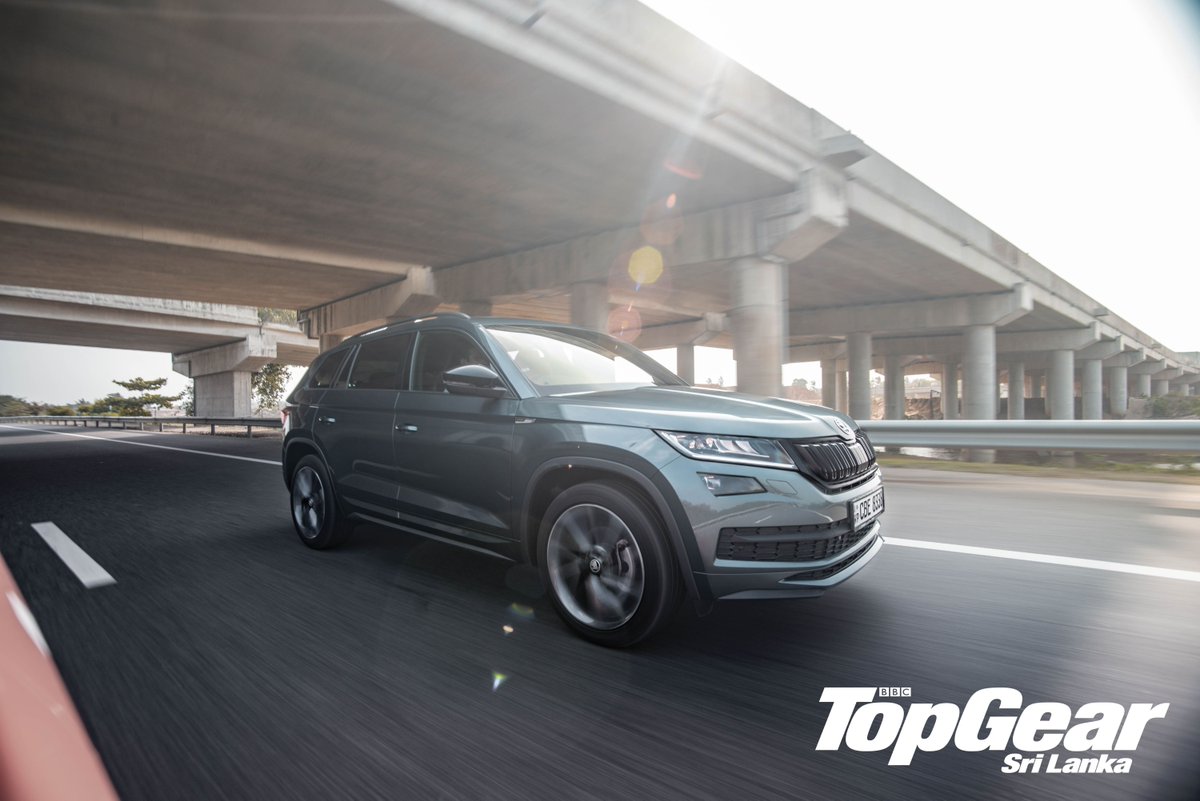 TopGearSriLanka's tweet photo. Tested: One of the lesser-established brands to make a resurgence in Sri Lanka - Skoda, with their 7-seater Kodiaq. All inside the latest issue of TopGear Sri Lanka! 

#TopGearSL #MarchIssue #Skoda #Kodiaq #Sportline #LKA #SriLanka #KodiaqSportline https://t.co/0L3t7L4iWV