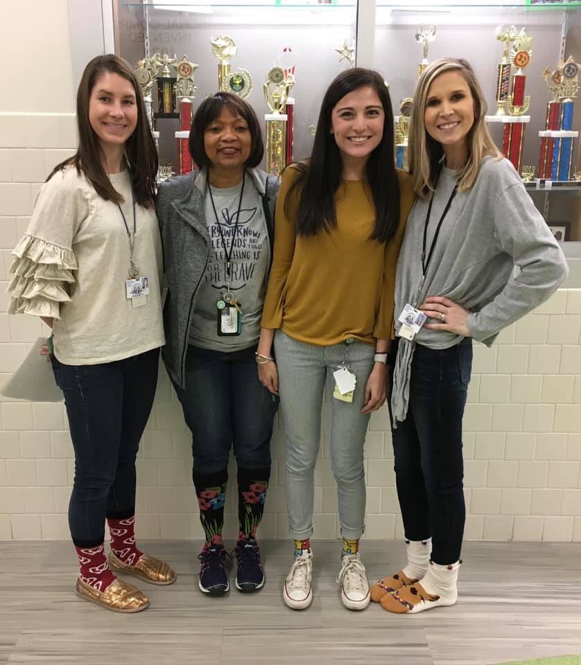 OurLittleClass's tweet photo. #WorldDownSyndromeDay #rockyoursocks #conditproud 🧦 https://t.co/koqWphlM5E