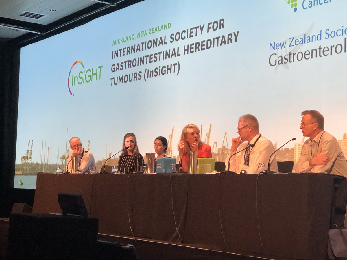 Really great afternoon discussing management of the duodenum in FAP...lots to think about and sometimes there are no easy answers....more exciting work continuing <a href="/StMarksHospital/">St Mark's Hospital</a> &amp; another great presentation from <a href="/PolyposisRegUK/">Polyposis Registry 🧬</a> by <a href="/i_martin_/">Isabel Martin</a> 👏👏👏 #InSiGHT2019