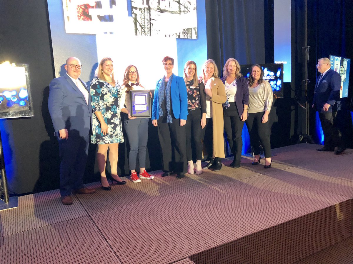 My_Chamber's tweet photo. Congrats to the @_CMHospital team for taking home the Marketing Excellence Award for your We CARE CMH campaign at our 19th annual Business Excellence Awards 👏@cityofcambridge #business #communitymatters https://t.co/7gUbH02uLw