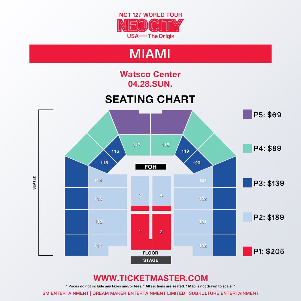 Miami Bash Seating Chart
