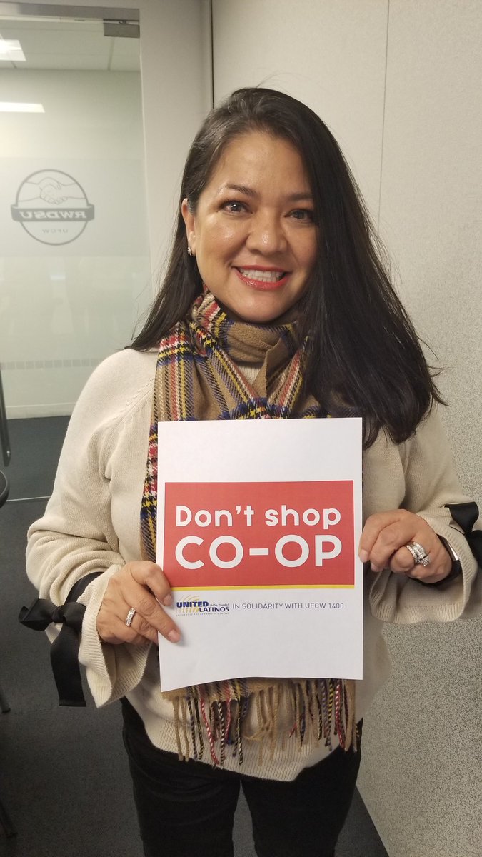 More solidarity and well wishes for our <a href="/UFCWCanada1400/">UFCW Local 1400</a> members standing strong in #Saskatchewan from the <a href="/UnitedUfcw/">UFCWUnitedLatinos</a> in #NewYorkCity . #ufcw #unionstrong #solidarity