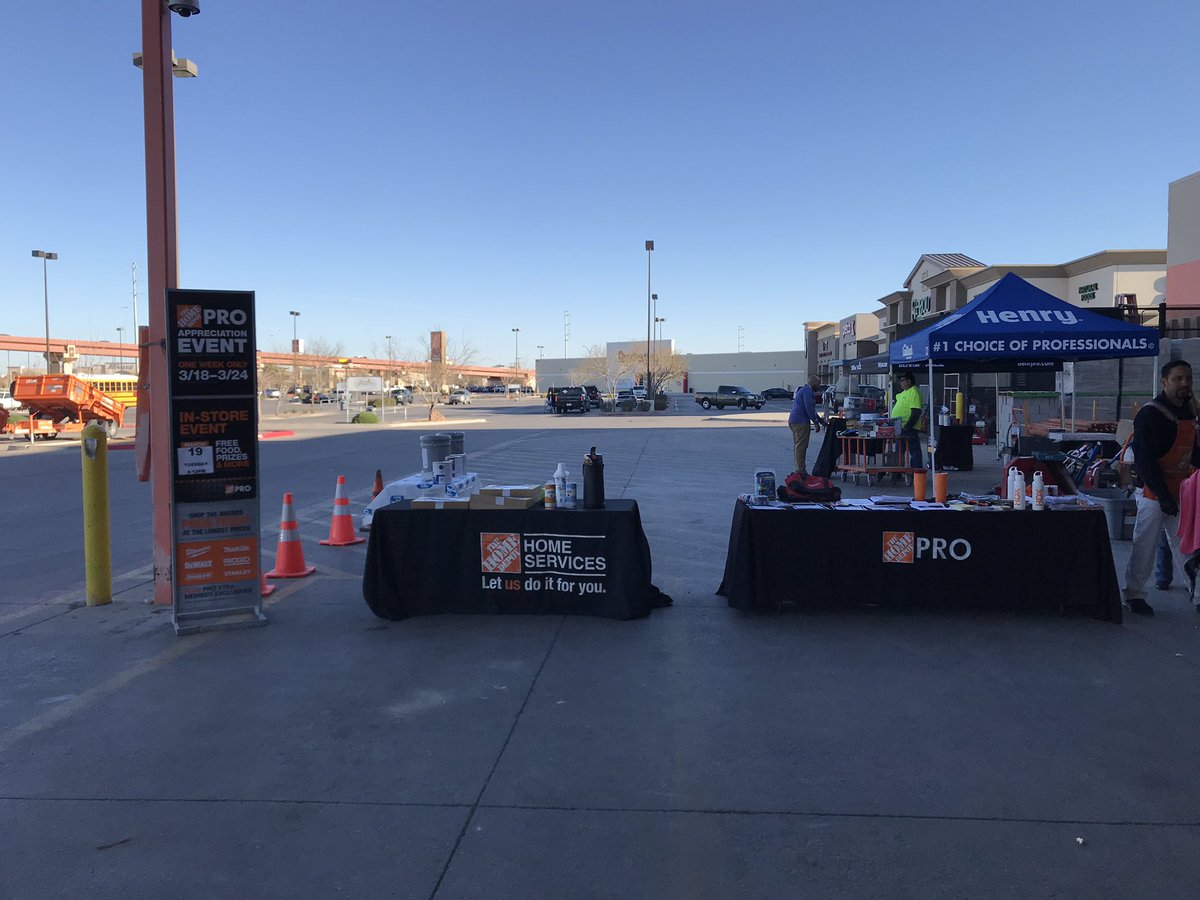 focus8523's tweet photo. Home Depot #8523 PRO event! https://t.co/69NlqdB1pQ
