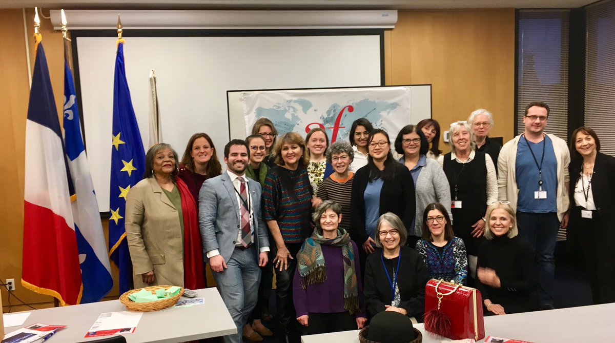 QcWashington's tweet photo. Félicitations 👏🏻! Bravo à tous ceux et celles qui ont participé à la #DictéeGabrielleRoy2019 à #WashingtonDC et partout en Amérique du Nord 🇨🇦🇺🇸🇲🇽

Activité organisée dans le cadre du festival de la @FrancophonieDC ⚜️. #mon20mars. https://t.co/9YuYAUcwsC