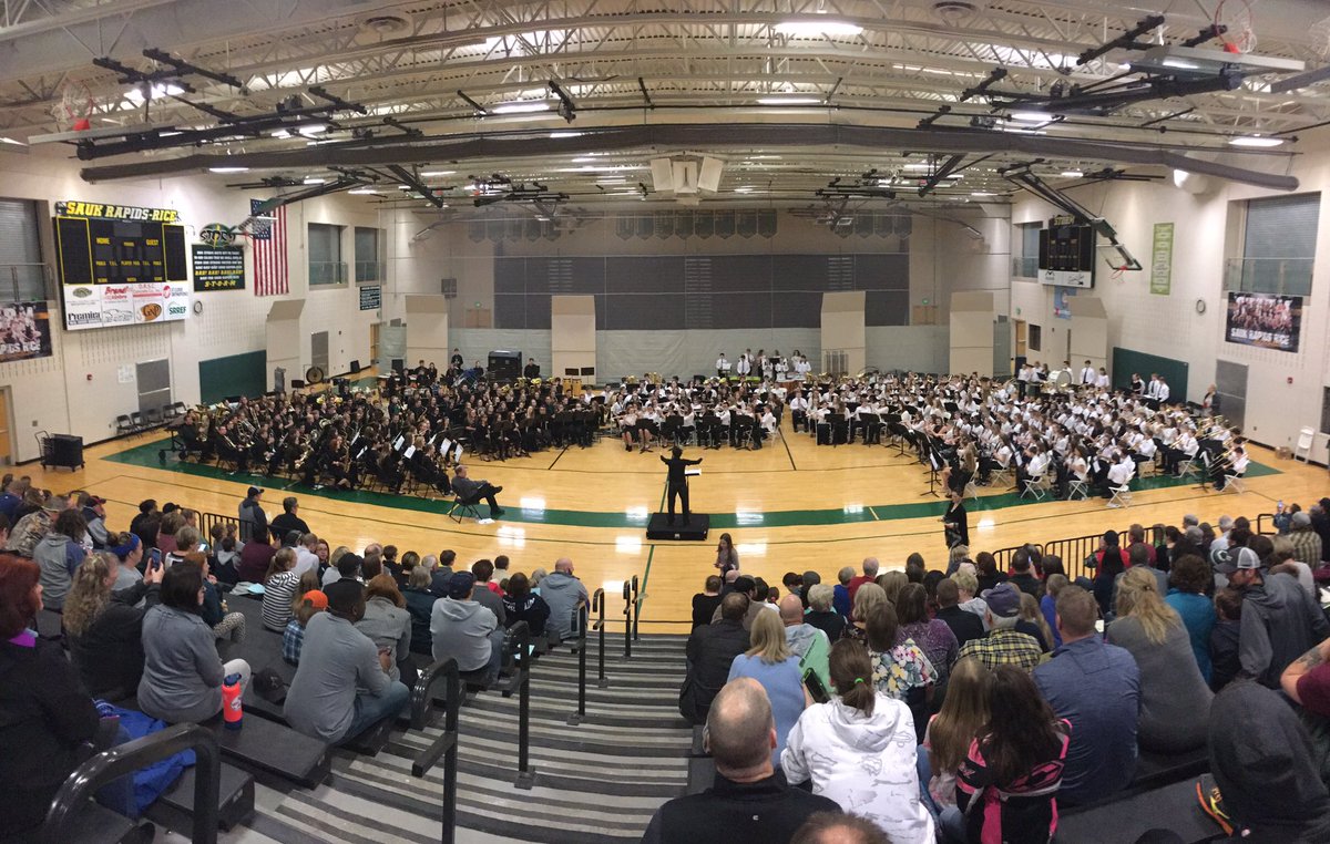 stevendmick's tweet photo. All District Band Concert starts at 7:00! @aaron_asinclair @isd47 @47Schoolboard @38rudy @MrNohner @SrrStorm @srrhsband https://t.co/mygt0GIKBm