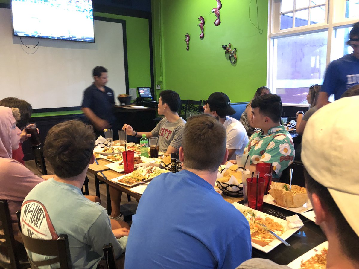 TaftVBaseball's tweet photo. Up at 6:30 for breakfast, 3 hours of practice, a win over Thayer and dinner courtesy of Taft Dad and super fan Michael Kim makes for a great day. Continuing to build toward the season #SpringTraining Ps. Happy Birthday Nolan #WinningPitcher #HappyBirthday https://t.co/xMLEYVCiOL