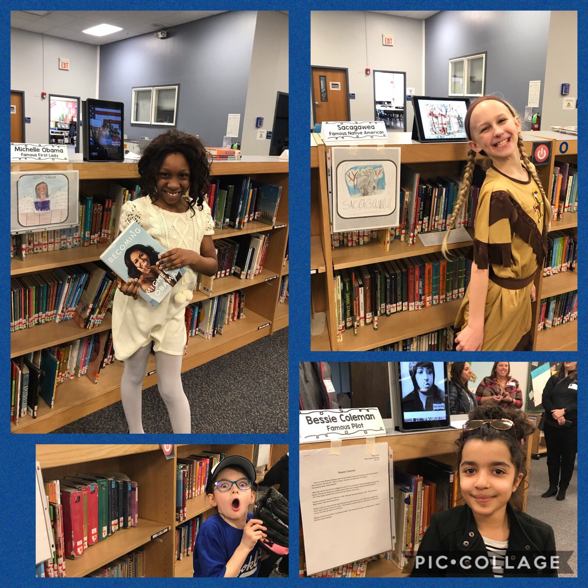 Mrs_Detres's tweet photo. Wow!! My 3rd graders rocked the living wax museum today!! Thanks to the amazing @MrsDayLib for facilating! Thanks to all of the families that came out to support us as well as @LNapoli_Liberty @ms_bobak @Kris_Conway135 and Mrs. Kester #PatriotPride135 @Liberty_D135  #OSD135 https://t.co/B8HGiJTmUv