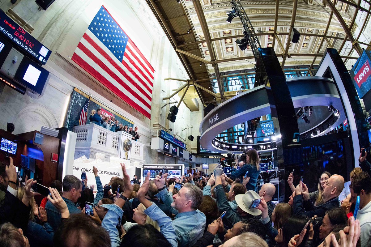 stacey_cunning's tweet photo. I love my mother, but I still haven’t forgiven her for throwing away my favorite pair of @LEVIS because they were ripped

It’s an honor to welcome @LeviStraussCo back to the public markets (@NYSE: $LEVI) https://t.co/lRAI52oq2M