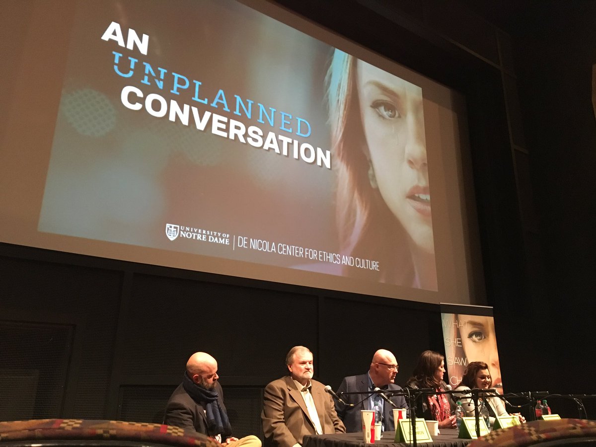 PentaVision's tweet photo. Tonight’s entertainment: A wonderful conversation about the making of @UnplannedMovie https://t.co/Hqqfh4r4Vm