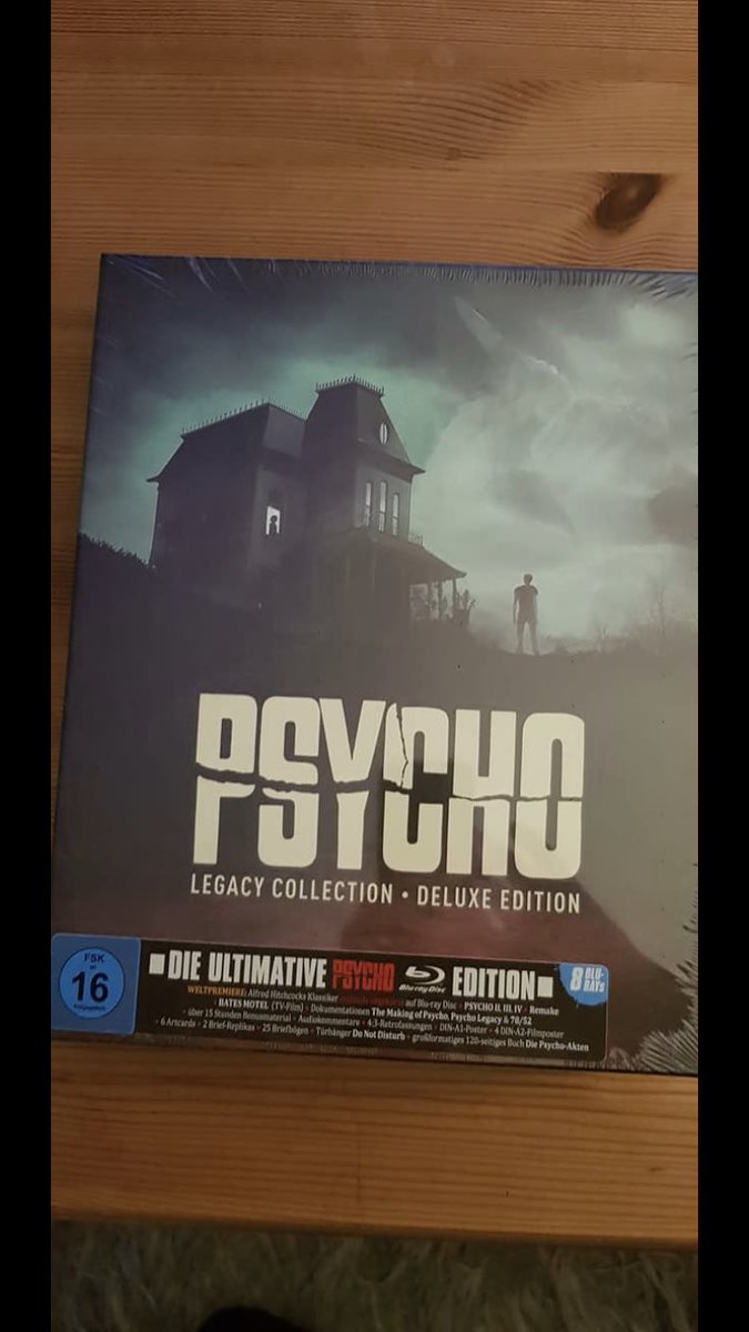 MakerNightmare's tweet image. Amazing set #psycho Germany release. Super happy with this one.