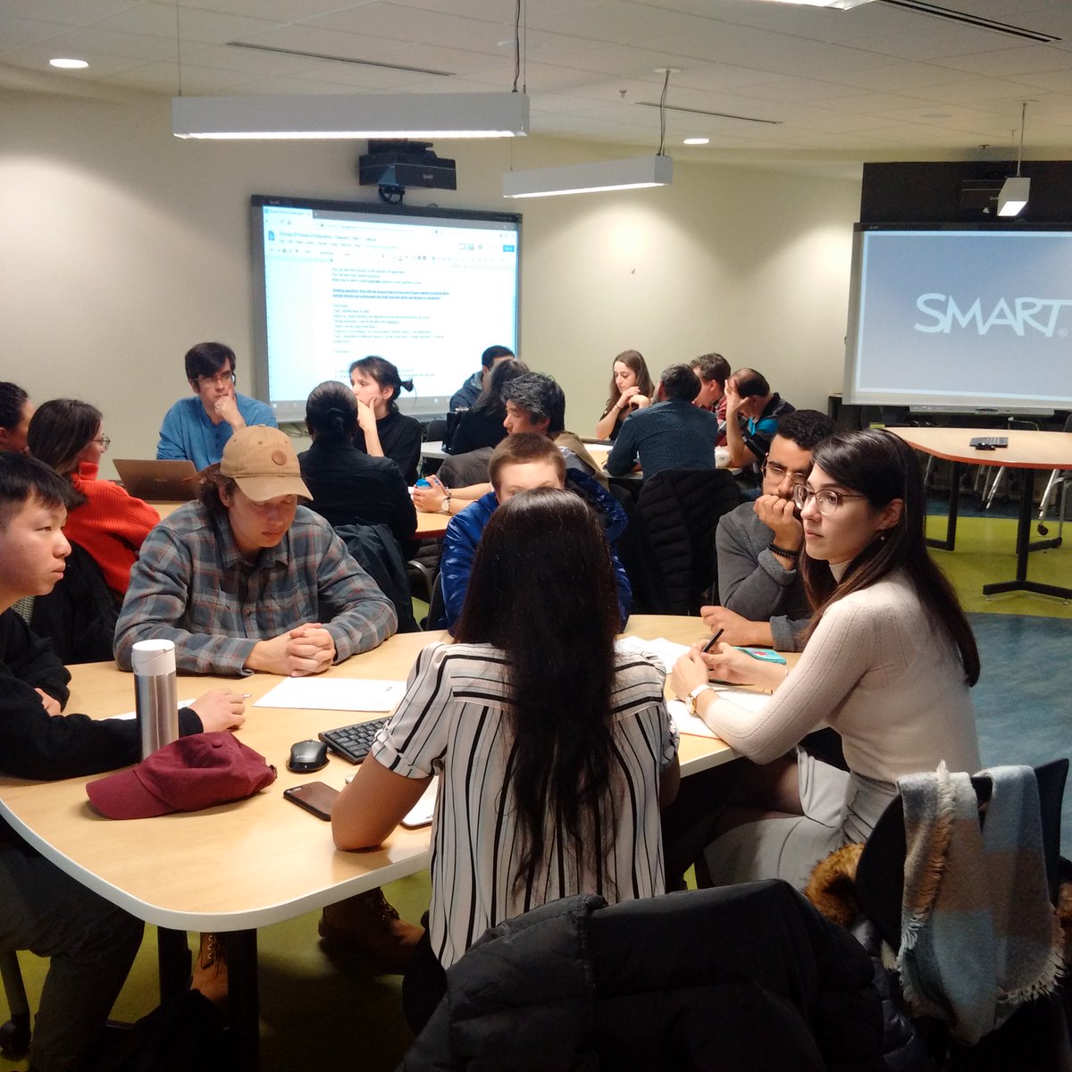 mtlaiethics's tweet photo. We're delighted to be hosting the first of two #meetups on #AI and #Ethics with @mydawsoncollege on the #futureofeducation #education

cc: @inrobotvoice @atg_abhishek @CaronMirka @renjie https://t.co/yS90YcJtqp
