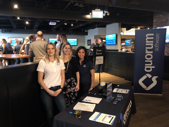 CAPLCanadian's tweet image. Huge thanks to @quorumenergy for sponsoring tonight’s St Paddy’s Event! #networking #weloveoursponsors #quorumsoftware #landman #weareland