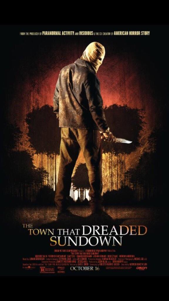 MakerNightmare's tweet image. MINI REVIEW:THE TOWN THAT DREADED SUNDOWN 2014. Very good, suspenseful and great death scenes. Ending a let down a bit 7.5/10