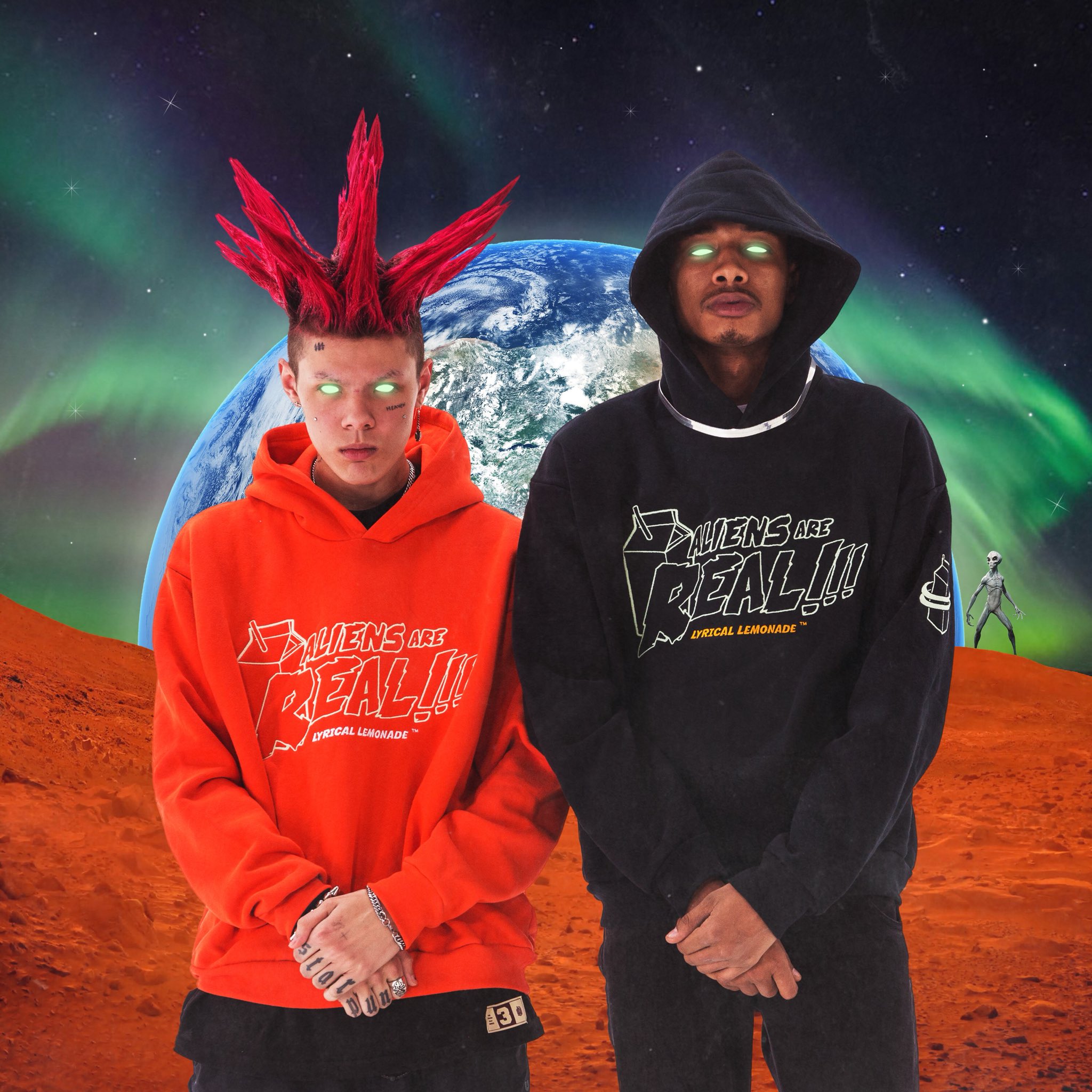 Lyrical Lemonade on X Aliens Are Real capsule dropping this sunday at 5 pm cst what piece are you most excited for https t 079MHtqcWg X