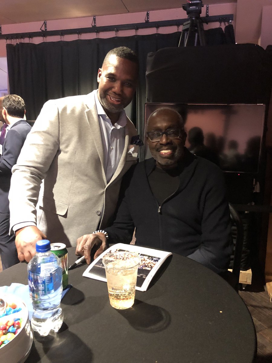 Our President and CEO, <a href="/broughtonbiz1/">Michael Broughton</a>, is having a blast in New York! He had the opportunity meet @EarlthePearl_15! 👍 😁