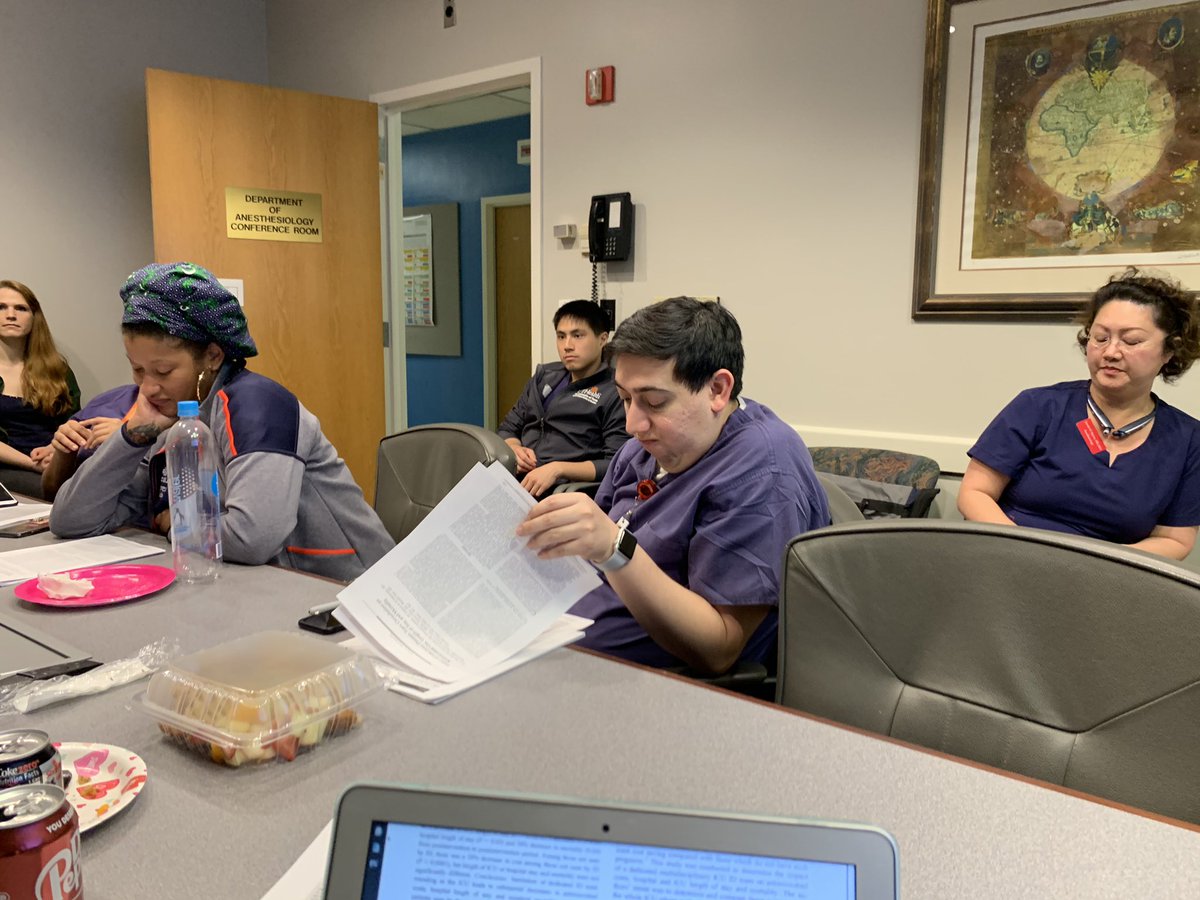#Journalclub in progress right now, discussing articles from <a href="/JAMA_current/">JAMA</a>