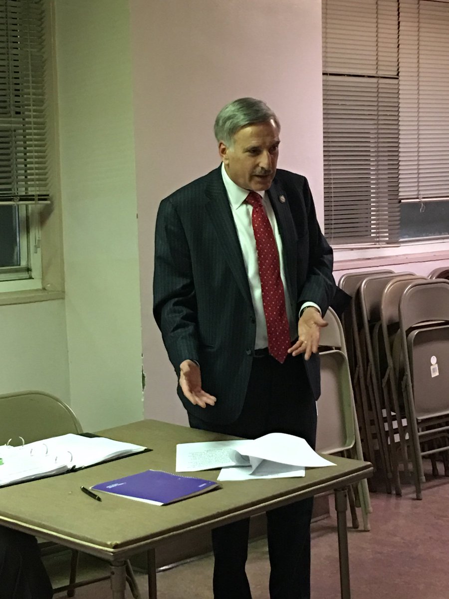 BFRDC's tweet photo. @DavidWeprin speaking to @BFRDC about how many taxes commuters who drive already pay.  He feels #congestionpricing is an unclear proposal and we need more transparency from the @MTA https://t.co/H9aLWlAauU