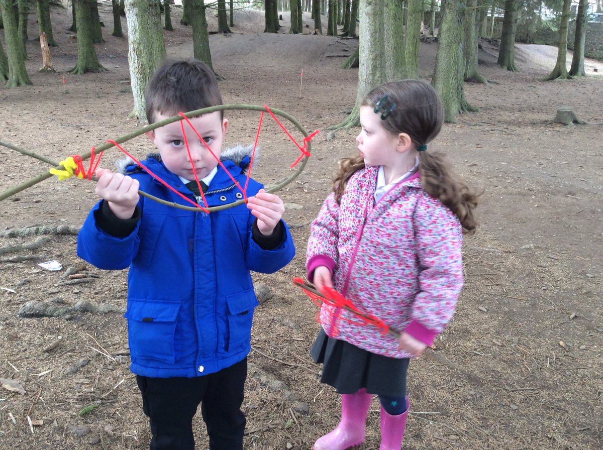 LeafyTrailsFS's tweet photo. P1 spent their time in forest school making colourful wool wrapped fish #creativity #woolwrapping #outdoorlearning #outdoorplay #muddypuddles #forestschool #fishing #friendships https://t.co/aQJyV6ApQy