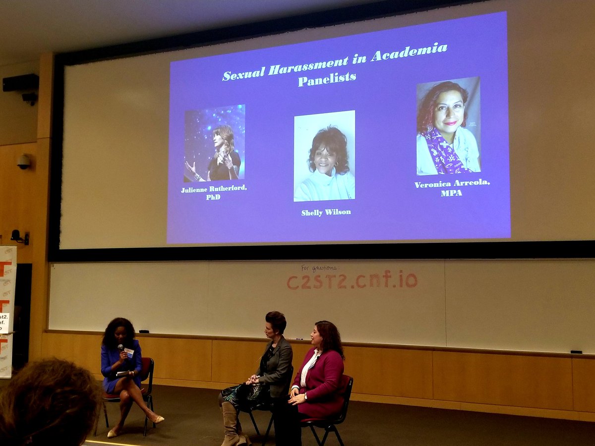 C2STedu's tweet photo. Q: How has the MeToo movement affected #womeninstem? Has the movement either helped or hindered them? https://t.co/1iJsQG4TRN