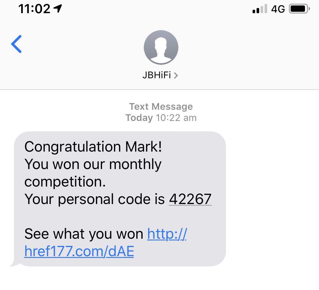 Seems legit @JBHiFiSolutions