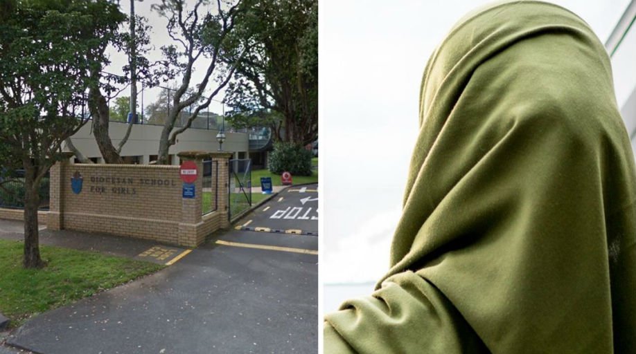 NewshubNZ's tweet photo. Auckland's Diocesan School for Girls to allow hijab after uniform policy backlash https://t.co/xFRJIOmSwz https://t.co/bGVX5VUszE