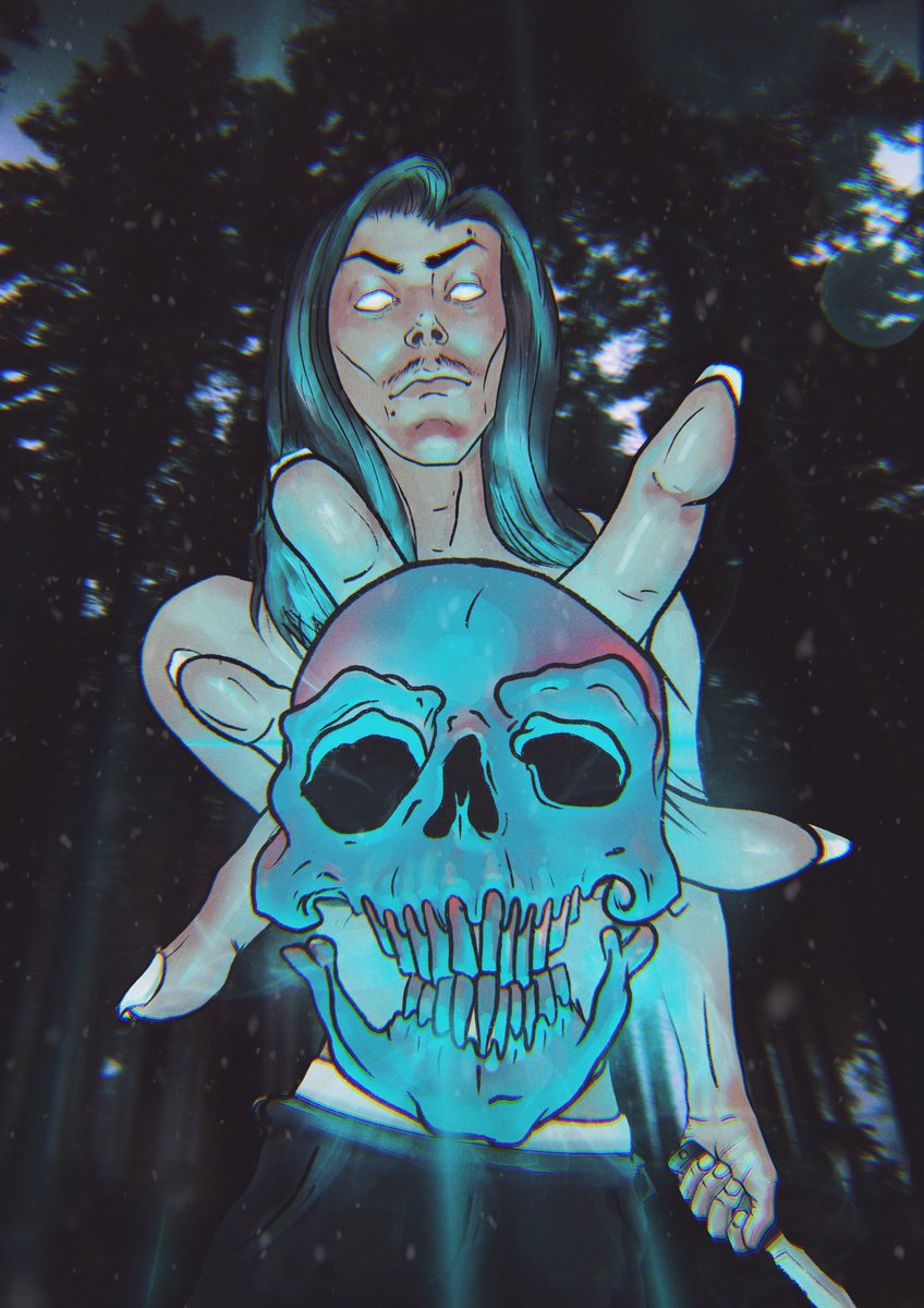 raychov's tweet photo. FunnyToSeeYouHere
#digitalPainting #illustration #grim #sesh #bones https://t.co/ZXGTx65apr