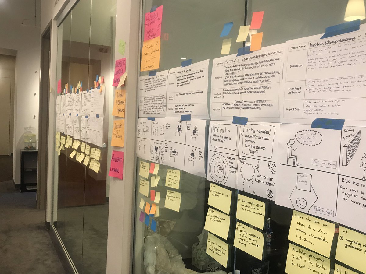 Reinventing training &amp; development for a Fortune 500. Eighteen big ideas are considered as the team shapes the final strategy <a href="/BridgeInnovate/">Bridge Innovate</a>