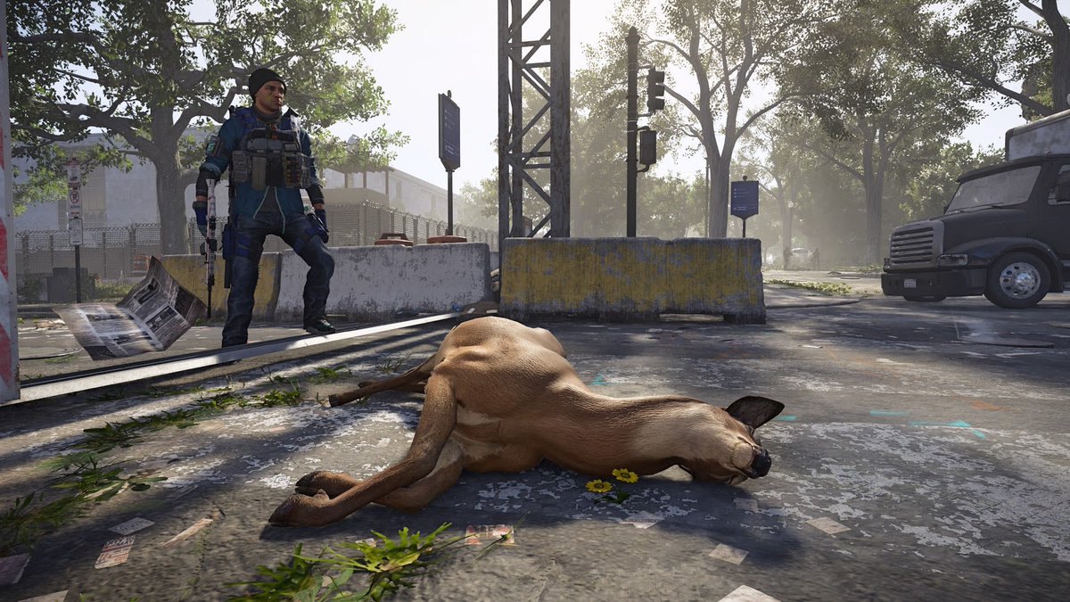Kotaku's tweet photo. Should a dead deer in The Division 2 drop meat? https://t.co/b3f0FNuSGG https://t.co/29dLuYS4nO
