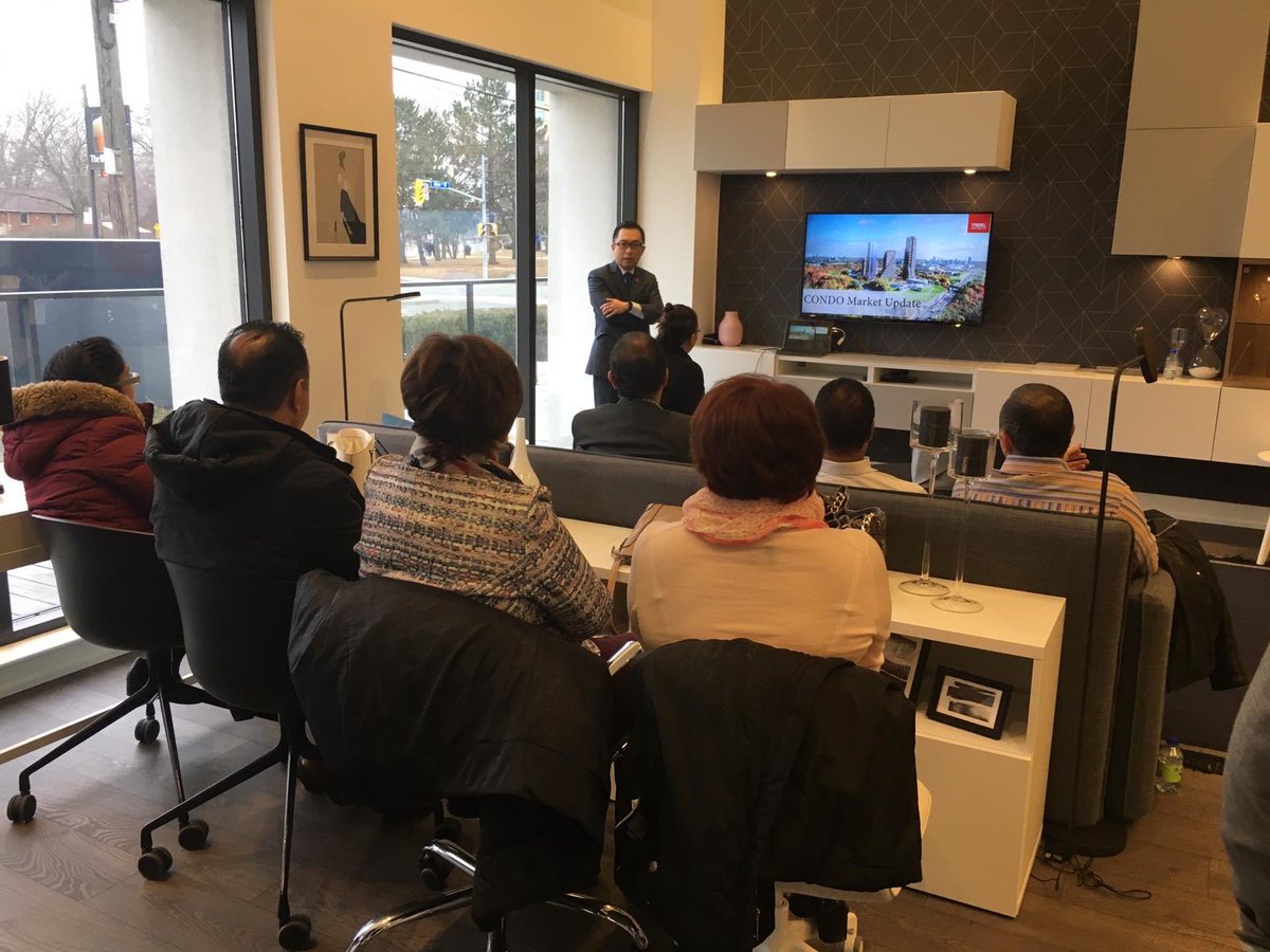 Annette_Tridel's tweet photo. Great turnout this morning at our Evermore Presentation Centre. Thank you @iProRealtyLtd for attending our Market Update, BMO seminar &amp; Product Knowledge for Evermore and Chateau Auberge with @winsonchan @zamanAnita @Rahultridel @Lubylululu @persauddalicia @derekmaktridel @tridel https://t.co/q7XpzHm8oK