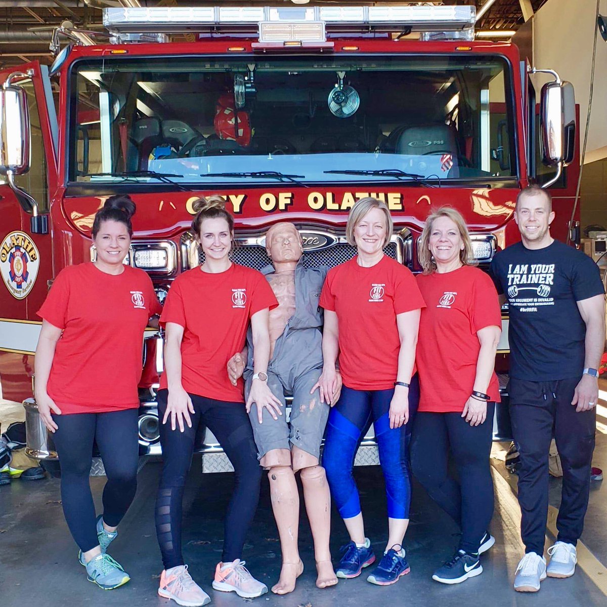 OlatheFire's tweet photo. The first #FitWithFire session of #2019 is in the books!! Weβll let ya know when the next session is scheduled. π Big shout out to this group for their hard work!! ππ https://t.co/6GaDMr4fOh