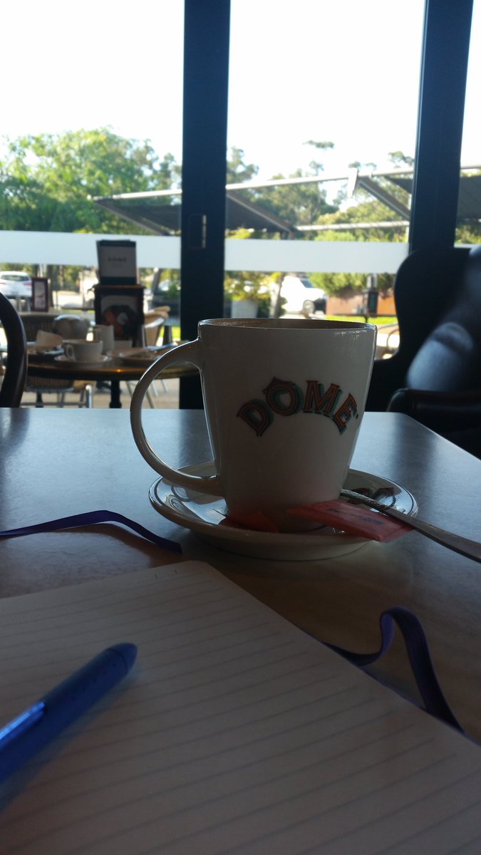 ConnLoraine's tweet photo. A blank page and a hot cup of coffee. Heaven!
#amwriting #writerslife #WritingCommunity #coffeetime #workinghard #domecafe #Forrestfield #heaven https://t.co/0PAAbRre6E