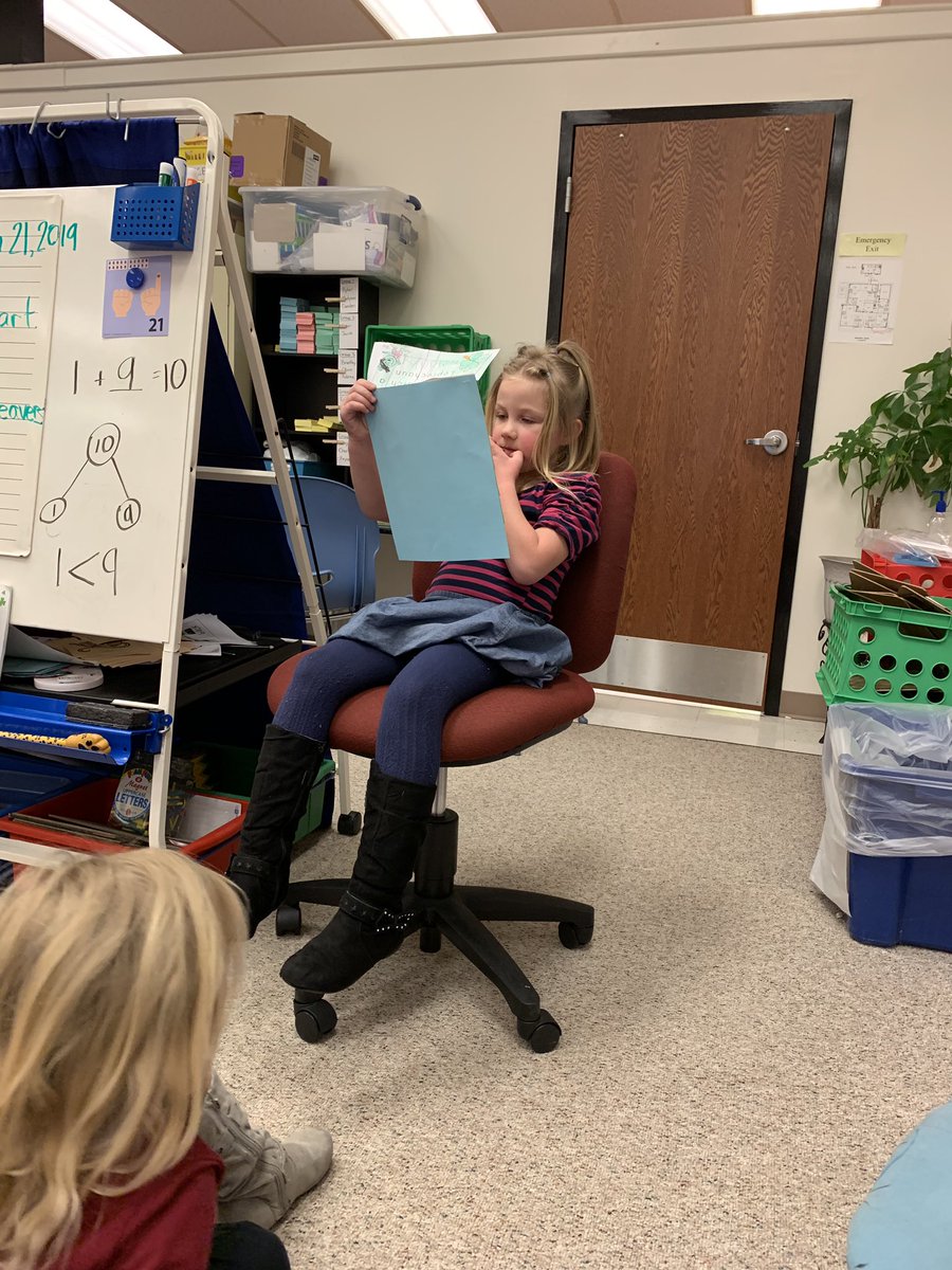CMcCray108's tweet photo. Really proud authors are sharing their stories about how to trap a leprechaun!! #kindergarten #wcpsmd https://t.co/kQmVDvuPAf