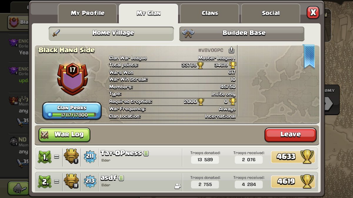 The last of our unofficial “Sister Clans” we’ve made in clash. We all stand united when we proclaim: #FuckCancer and our hearts go out to Kelly and those in <a href="/UKWarAlliance/">UKWA</a> <a href="/EnigmaCoC/">S.J</a>