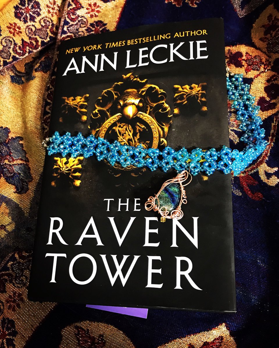 csecooney's tweet photo. Look what I just finished! ANN LECKIE’S RAVEN TOWET FTW!!! 

I love an epistolary novel. Even when the addressee isn’t aware of being on the receiving end of the love-letter. Gone and blown my mind clear outta orbit, @ann_leckie! 

#raventower #rockingthefirstpersonpov https://t.co/x5wiK0noDx