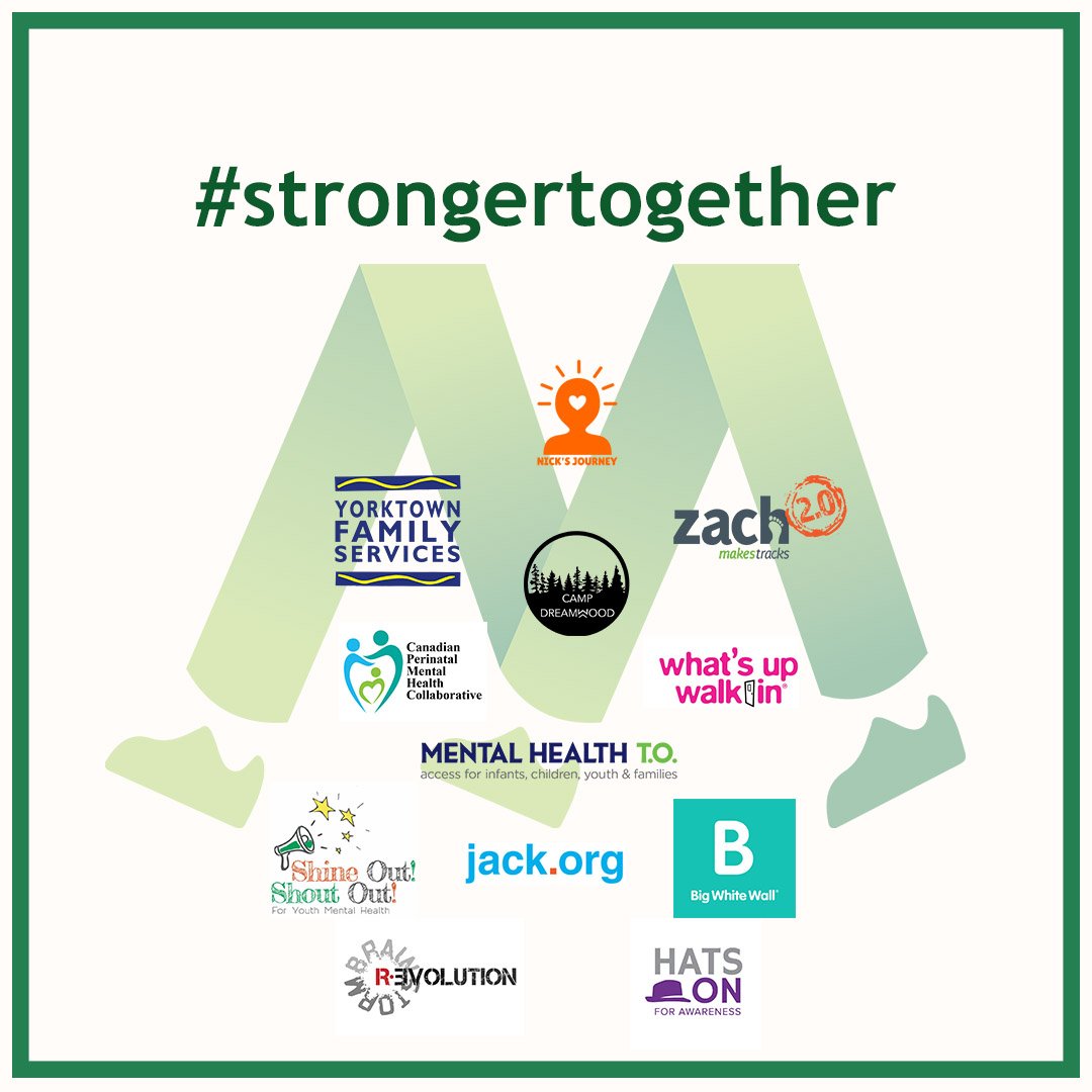 MFMHTO's tweet image. We're so much #StrongerTogether. Join us.  We march for #mentalhealth on May 26, 2019 at Queen's Park.  

#timeforaction #mfmhto #v4mhc #mentalhealthishealth #kidscantwait #sicknotweak #mentalhealthawareness