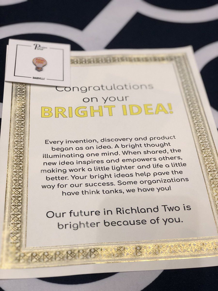 mrstechking's tweet photo. Honored to be a part of one of the WINNING teams tonight!!! Congratulations to all of the groups that shared this evening at the R2 Shark Tank. Our district is a lot brighter because of the ideas shared! #searchthetank #richlandtwo https://t.co/mGabgQc4xq