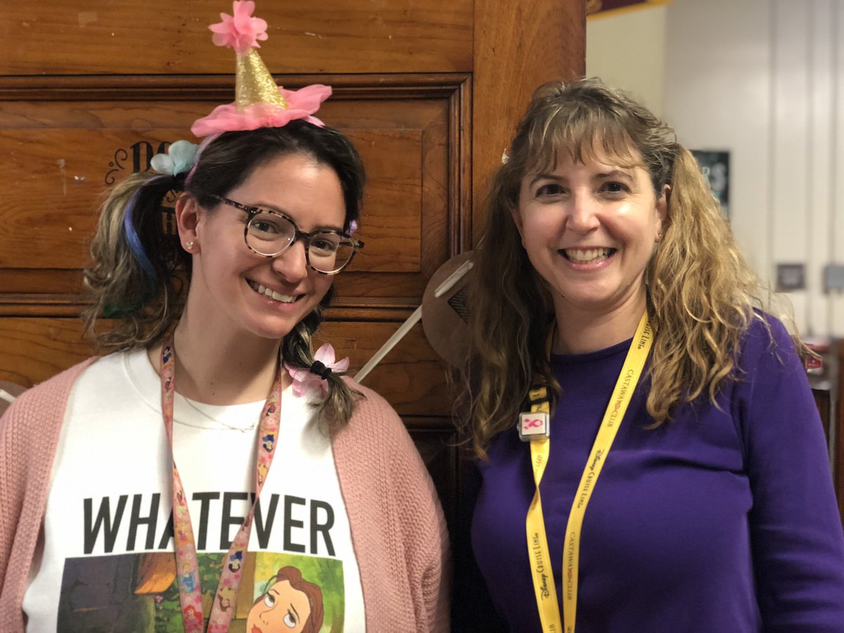 K2run's tweet photo. Now this is what you call #Spirit. Big Thanks to all the Teachers &amp; Staff @WestBroadwayMS who participated in crazy hair &amp; hat day  @ElainaMuratori @DVC2005 @ms_maiorano #original #creative #fun https://t.co/kCOohkbIM8