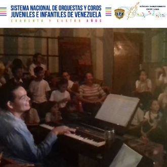 Clases de Coral con los profesores Gary Gamez y Juan David