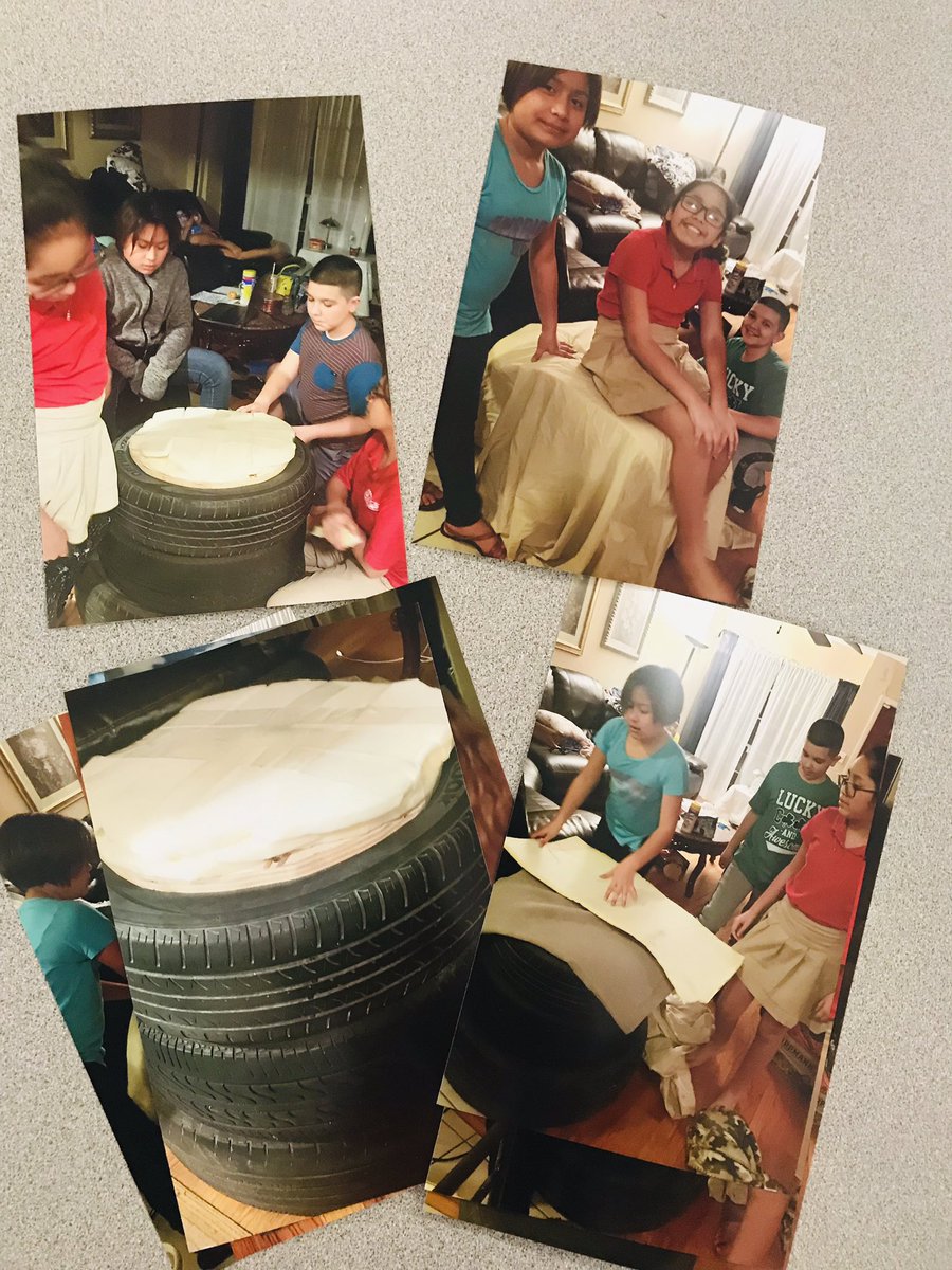educatorsimpact's tweet image. Love how interactive our 5th grade Scholar’s GT Expo projects were. I was greeted with “Please have a seat  on our Lit De Pneu. That’s French for tire chair.” Don’t mind if I do 🙌🏼 @SuttonES_HISD #suttonrocks