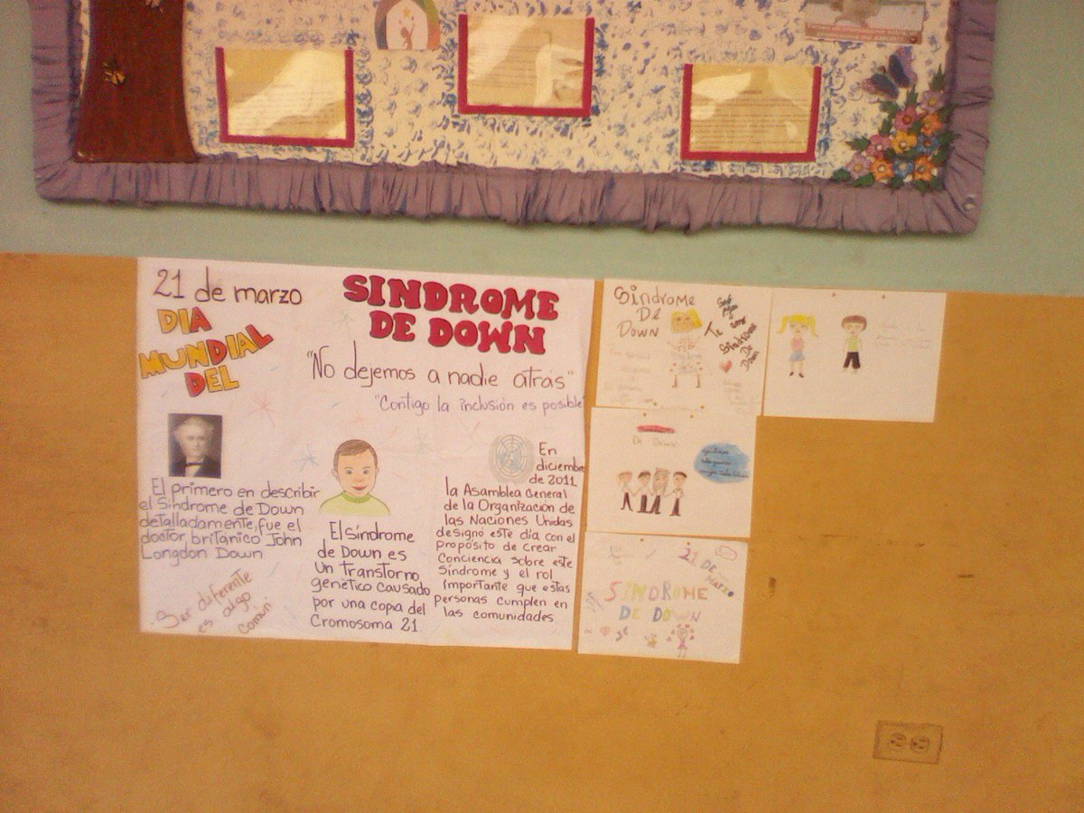 Mariafr0805's tweet photo. 21 de marzo día mundial del Síndrome de Down! "No dejemos a nadie atrás" todos somos importantes para hacer del mundo uno mejor. RESPETO _ AMOR _ TOLERANCIA #SerDiferenteEsAlgoComun  @Especial_ZEMon  @especialmppe  Quiriquire. Punceres. Estado Monagas https://t.co/oMhAh7zsva