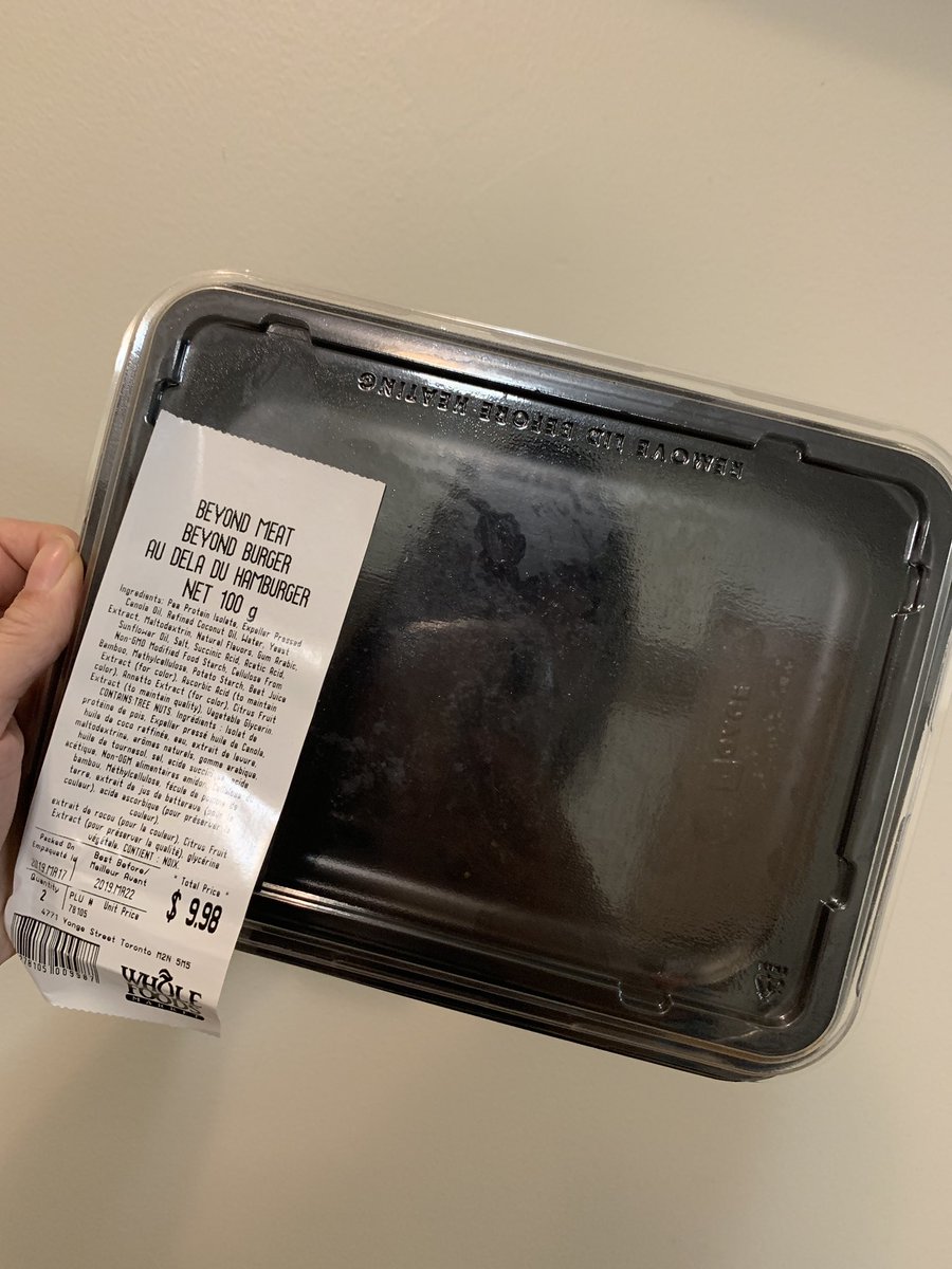 Jennybeaned's tweet photo. Hey @WholeFoods! What’s up with using black plastics? It’s not recyclable everywhere and I thought you’d be more forward thinking about this... 😢 #PlasticSustainability https://t.co/8iGfxPDpWY