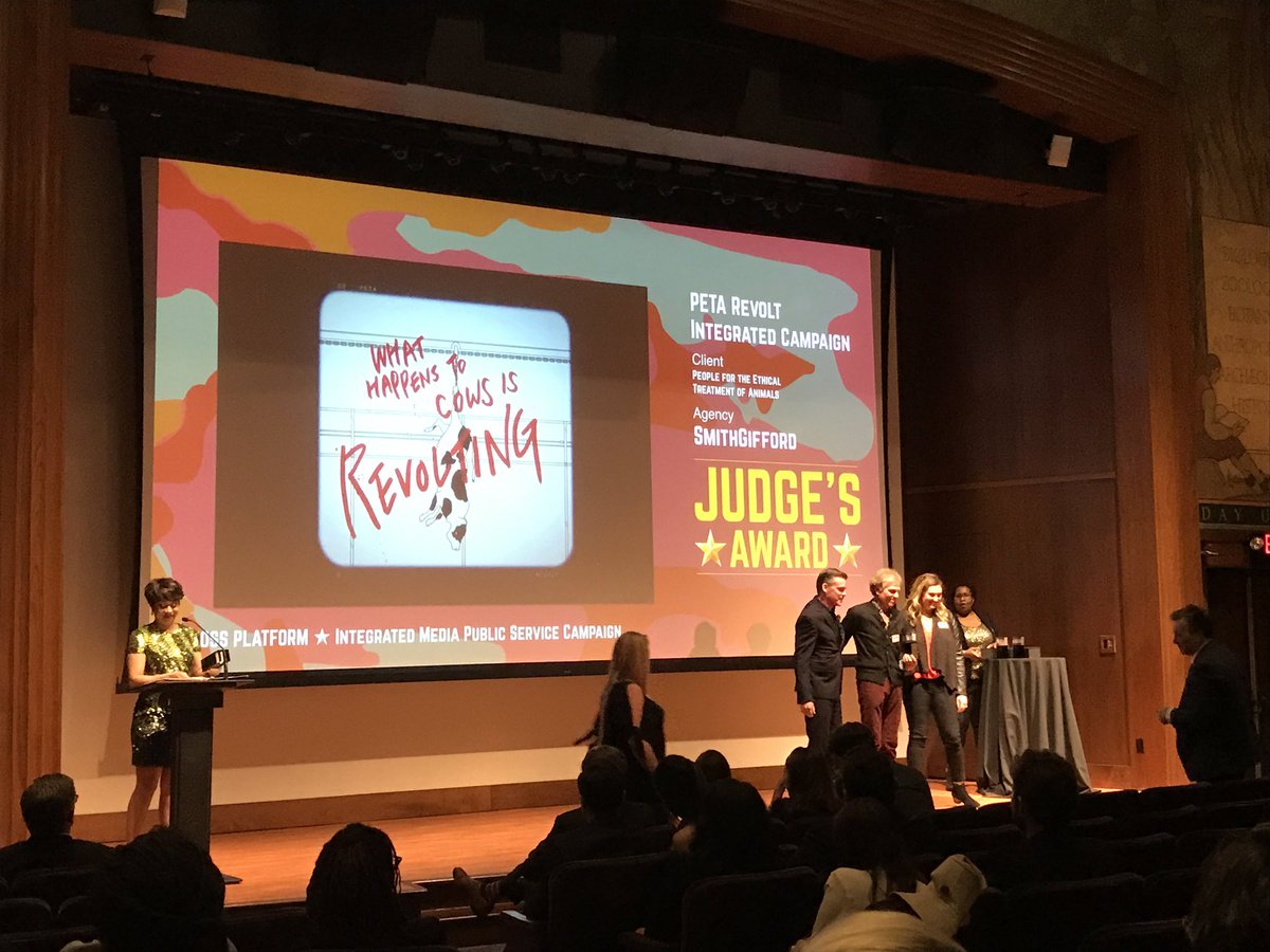 AAF_DC's tweet photo. Congrats to @SmithGifford for winning tonight’s second Special Judge’s Award at the #addys2019 Gala! https://t.co/QpQB6PG01W