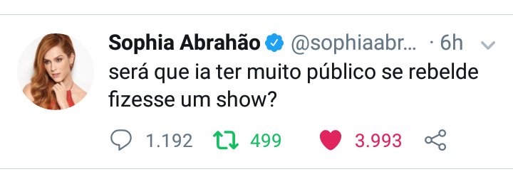 QGSophiaSA's tweet image. SOCORRO! Sophia Abrahão e Arthur Aguiar já disseram que topariam uma turnê nova com a banda. Alguém faz acontecer. 😭💗 #8AnosDeRebelde