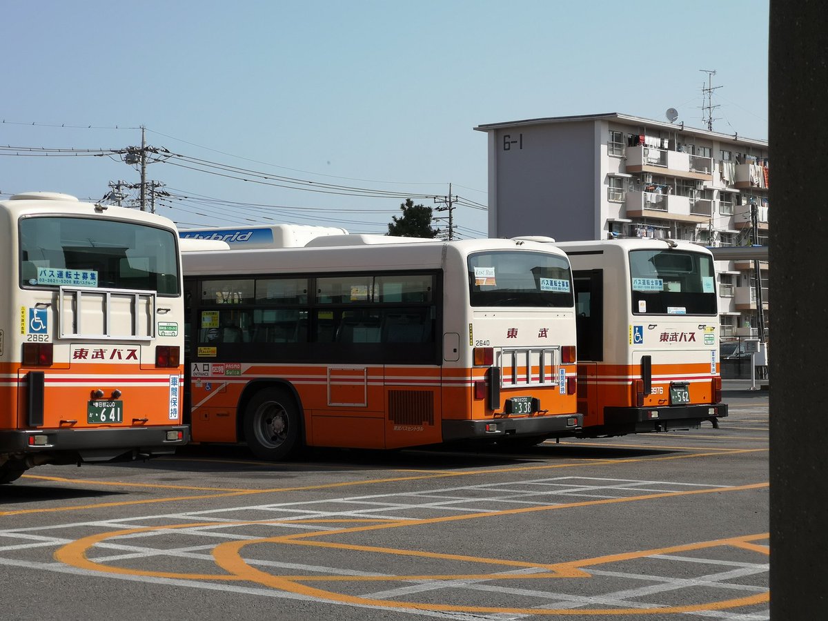 東武バスセントラル2640(三郷)廃車? 廃車寸前で三郷に転属の2640