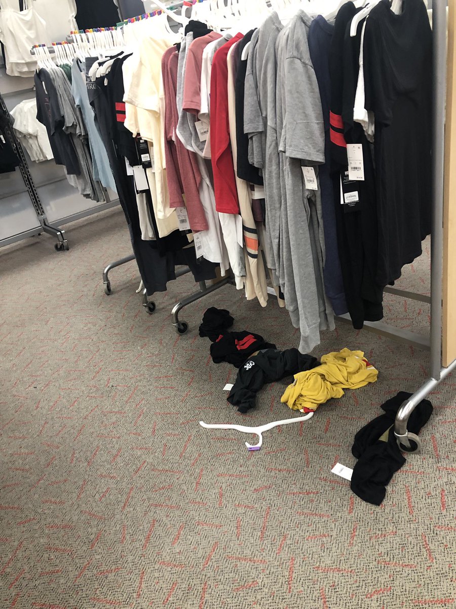 snl0620's tweet photo. c’mon @Target you are better than this!   Clean up your store.  Racine, WI https://t.co/pLut9SOXFh