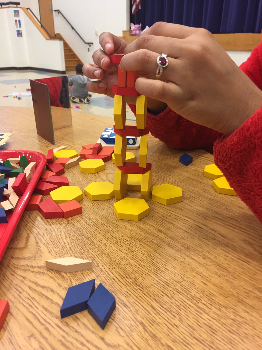 mathinyourfeet's tweet image. Another outstanding #mathart family night! #movingpatterns