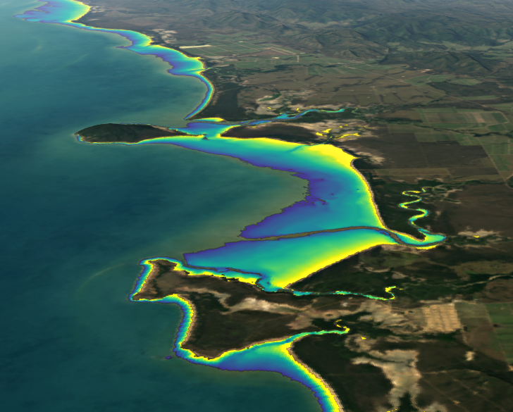 GeoscienceAus's tweet photo. #NIDEM elevation data for the entire Australian #coastline can be explored and downloaded #openaccess via #Australia’s #NationalMap: https://t.co/8vIdJIEjFy @Data61news @NCInews @USGSLandsat @NASA_Landsat @jcu https://t.co/E045ixQAgK