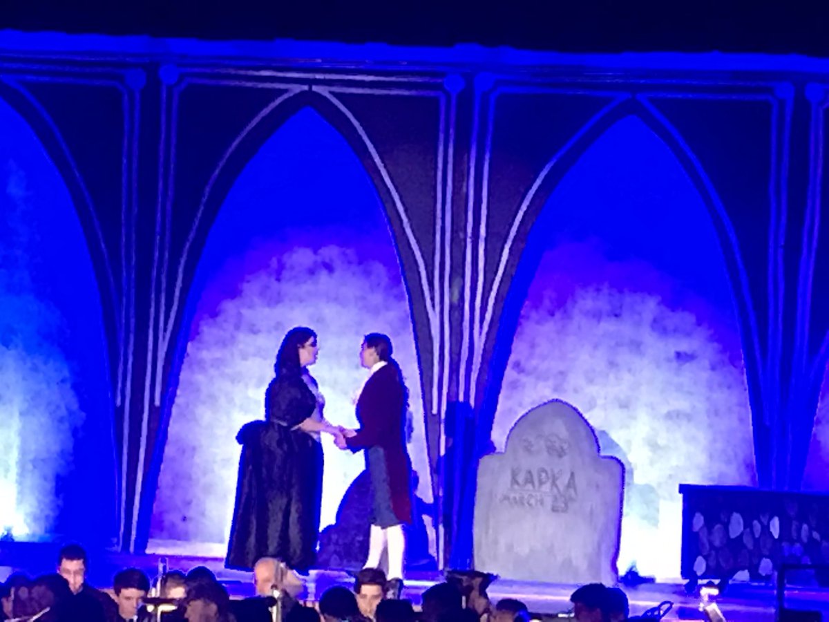 SachemHSNorth's tweet photo. Wonderful opening night of The Mystery of Edwin Drood #northplay #talent #goarrows @SachemSchools https://t.co/LGzIWFk8JB